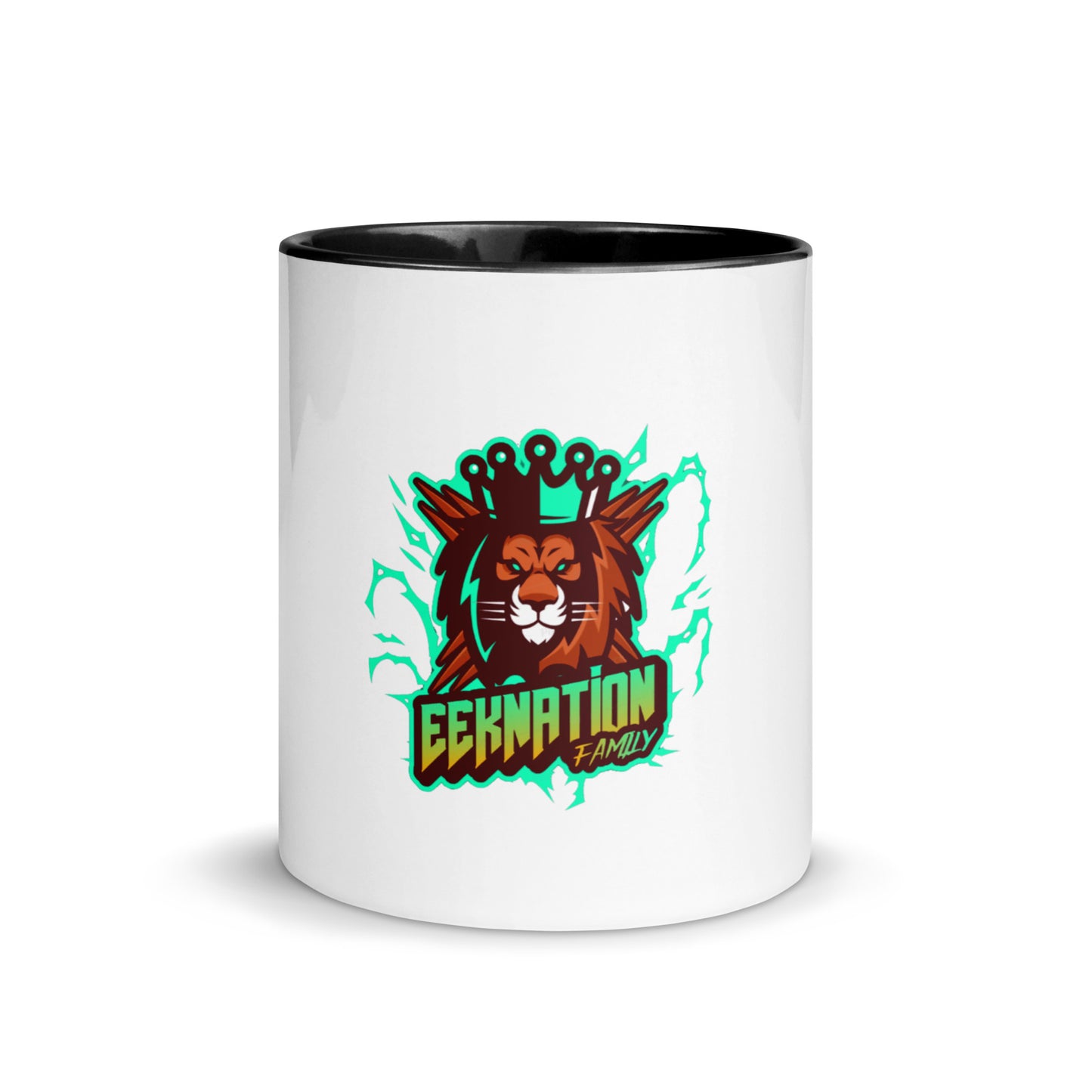 "EEKNATION" Mug with Color Inside